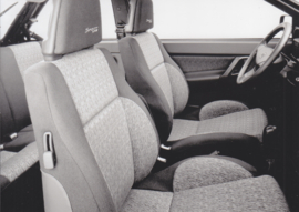 Seat  Ibiza Sportline interior, press photo, Belgium, 1/1992