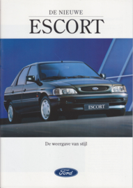 Escort brochure, 40 pages, size A4, 01/1993, Dutch language