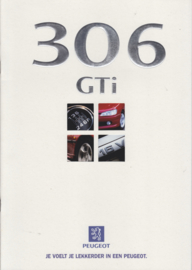 306 GTi brochure, 16 pages, A4-size, 07/1997, Dutch language