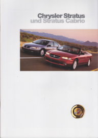 Stratus & Status Cabrio brochure, A4-size, 24 + 12 pages, 10/1996, German language