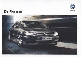 Phaeton brochure, 28 pages, A4-size, 08/2011, Dutch language
