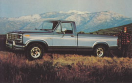 Ranger F150 Pick-up, US postcard, standard size, 1980