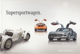 Sportwagen brochure with history, 28 pages, 03/2010, German language