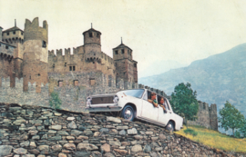 124 Berlina, standard size, Italian postcard, undated, unused, about 1965