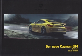 Cayman GT4 pricelist, 60 pages, 02/2015, German