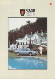 213 S Sedan brochure, 4 pages, A4-size, about 1986, Dutch language