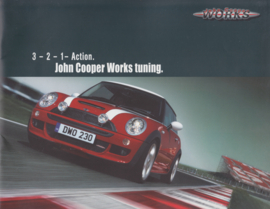 Mini John Cooper Works tuning brochure, 16 pages, Dutch language, 9/2004