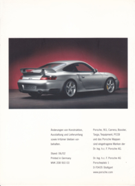 Ceramic brakes - PCCB brochure, 8 pages, 06/2002, German language