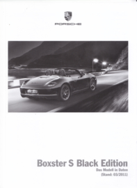 Boxster Black Edition pricelist, 52 pages, 03/2011, German
