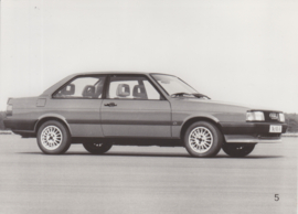 Audi 80 GTE 2-Door, press photo, Germany, 1984, # 5