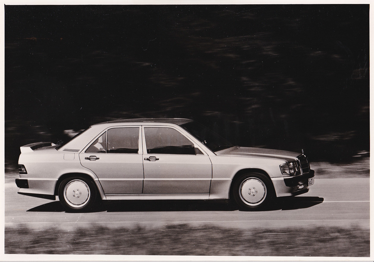 Mercedes-Benz 190 E 2.3-16 Sedan, press photo, Dutch, 1984