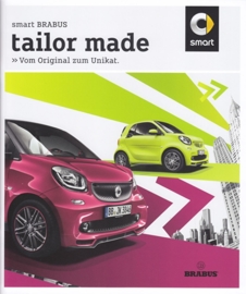 Fortwo Brabus versions,  28 pages + 4 page pricelist, 08/2015, German language