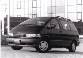 Toyota Previa, press photo, Belgium, 1/1994 (Salon)