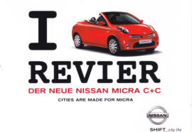 Micra C+C,  A6-size postcard, 2006, German language