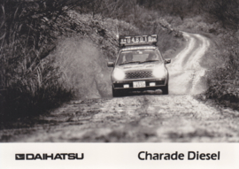 Daihatsu Charade Diesel long term testing, press photo, Belgium, 1/1984