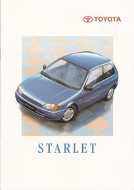 Starlet brochure, 16 pages + specs., 02/1997, Switzerland (3 languages)