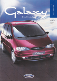 Galaxie MPV brochure, 38 pages, 3/1996, English language, UK