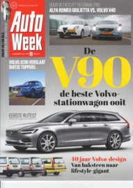 Auto Week Volvo special magazine, 36 pages, 2016, Dutch language