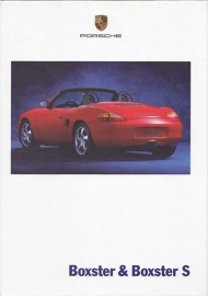 Boxster / Boxster S brochure, 96 pages, 08/1999, hard covers, German %