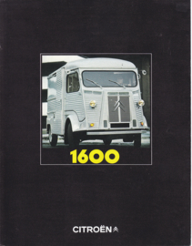 H 1600 Vans brochure, 6 pages, 02/1970, Dutch language