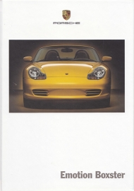 Boxster brochure, 104 pages, 04/2003, hard covers, German %