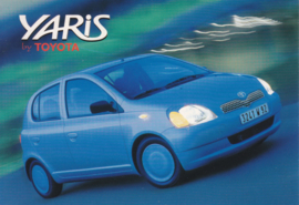 Yaris Hatchback postcard, A6-size, Promocard, Italian language, # 1074