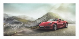 Boxster GTS, foldcard, 2014, WSRB 1401 16S2 00