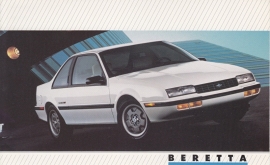 Beretta,  US postcard, large size, 19 x 11,75 cm, 1988