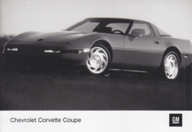Chevrolet Corvette Coupe - press photo - Europe (export) - 1993