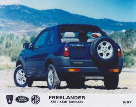 Land Rover Freelander softback, press photo, Germany, 9/1997