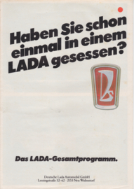 Program brochure, 8 pages, 9/1983, German language