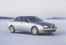 156 Sedan postcard, DIN A6-size, about 1998, Spanish freecard