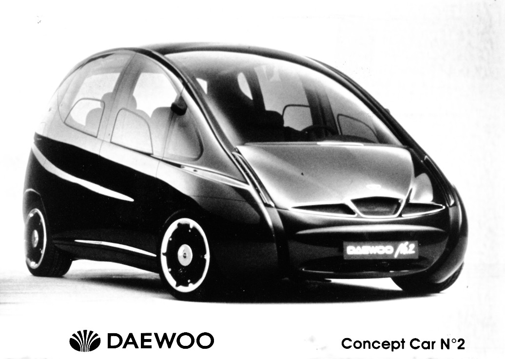 Daewoo  Concept car Nr 2, press photo, Belgium, 1996