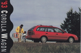 x Corolla Wagon, US postcard, 1993, # 31052-93