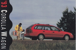 Corolla Wagon, US postcard, 1993, # 31052-93