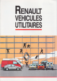 Commercial vehicles brochure, 8 pages, 9/1989, French language