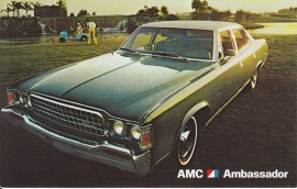 Ambassador, US postcard, standard size, 1973