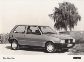 Fiat Uno Fire, press photo, Germany, 9/1985