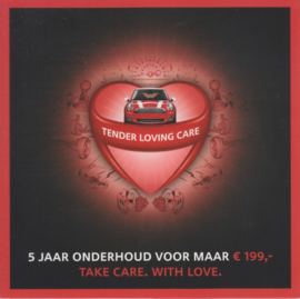 Mini Tender loving care - maintenance, 6 small pages, Dutch language, undated %