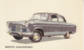 Zephyr Convertible, standard size postcard, UK, EX/E7047/358