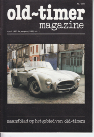 Old-Timer magazine,  A5-size, 36 pages, April 1980, Dutch language