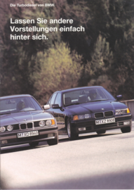 3/5-Series Turbo Diesel brochure, 20 pages, A4-size, 1/1993, German language