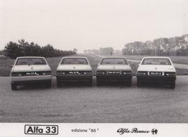 Alfa Romeo 33 - 4 different models - IAA 1985, Germany
