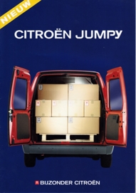 Jumpy Combi Van brochure, 8 pages, 1994, Dutch language