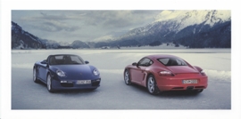 Boxster & Cayman,  foldcard, 2008, WVK 312 700 08