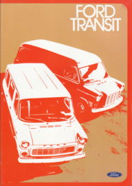 Transit Van brochure, 28 pages, 06/1973, Dutch language