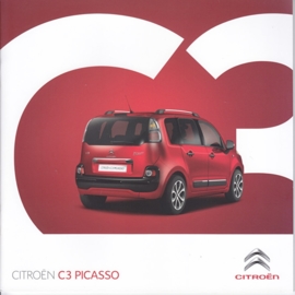 x C3 Picasso brochure, 28 pages, 10/2014, Dutch language