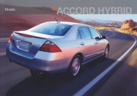 Accord Hybrid, US postcard, continental size, 2006, # ZO2615