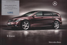 R-class brochure, 104 pages, 06/2009, German language