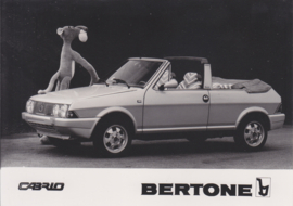 Bertone Fiat Ritmo based cabrio, press photo, Italy, 1982